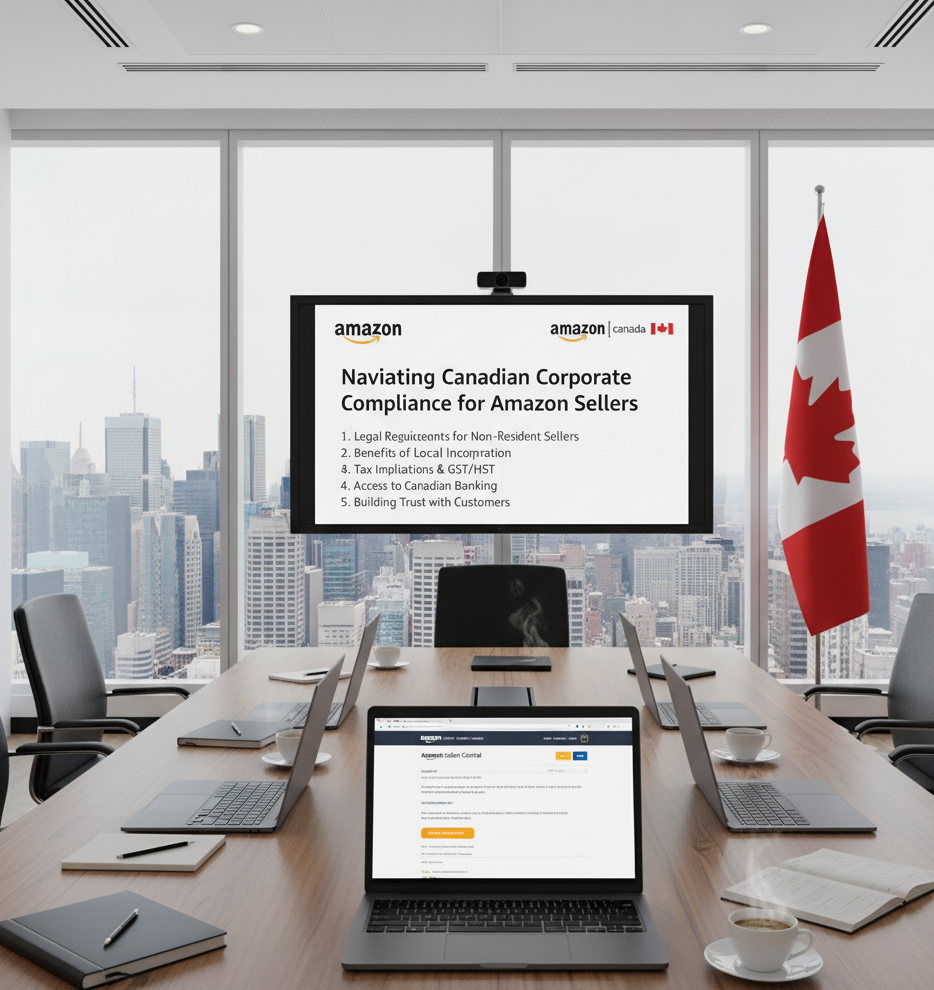 Amazon Kanada’da Satış İçin Şirket Kurmak Zorunlu mu? | 2025 Güncel Rehber